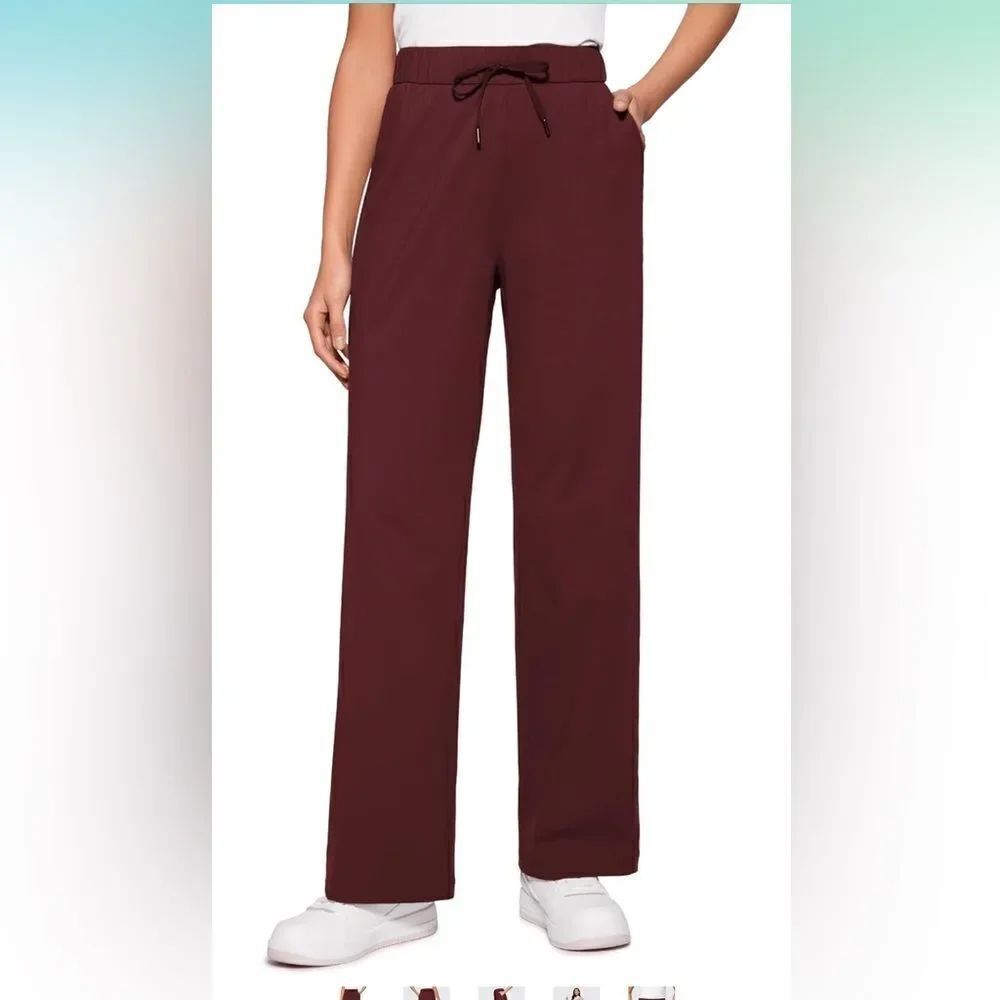Maroon Jogger Pants